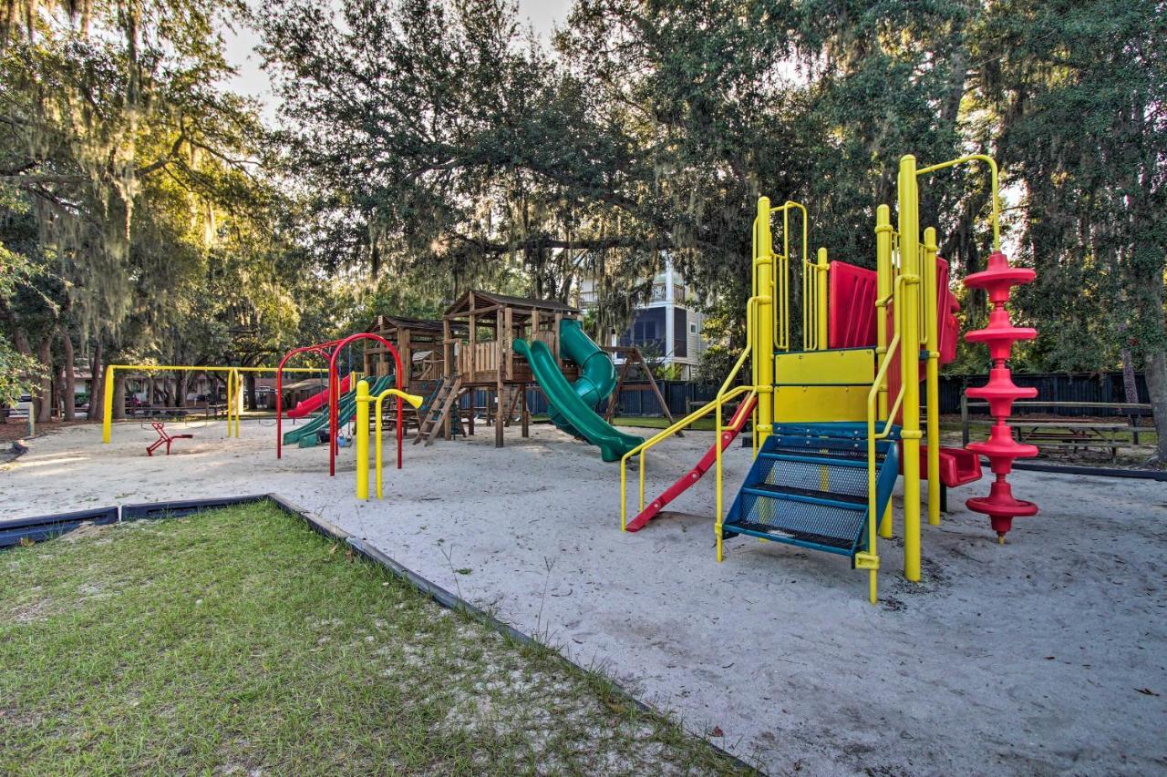 Hilton Head Condo With Balcony And Pool, Walk To Beach Hilton Head Island Esterno foto