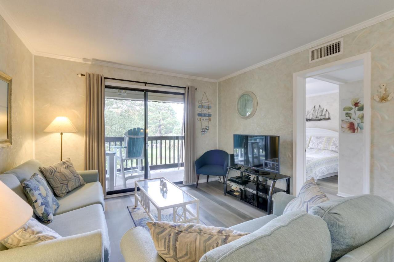 Hilton Head Condo With Balcony And Pool, Walk To Beach Hilton Head Island Esterno foto