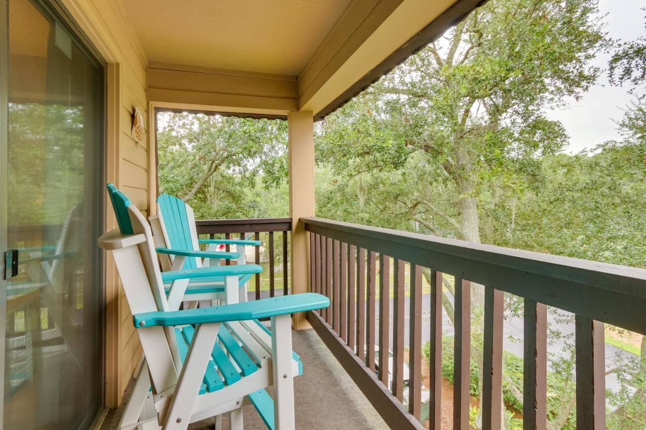 Hilton Head Condo With Balcony And Pool, Walk To Beach Hilton Head Island Esterno foto